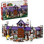 $45.49: 932-Piece LEGO Super Mario: Expansion Set - King Boo's Haunted Mansion (71436, 2024) at Amazon