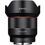 $419: Rokinon 14mm f/2.8 AF Full Frame E-Mount for Sony E-Mount at Amazon