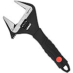 [Regional/MidAtlantic] $6.74*: Amazon Basics Plumbing Adjustable Wide Mouth Wrench w/ Soft Grip at Amazon