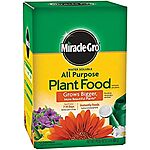 $4.79*: 1.5-Lbs Miracle-Gro Water Soluble All Purpose Plant Food at Amazon
