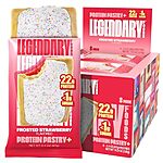 [S&amp;S, AC] $11.36*: 8-Pack 2.4-Oz Legendary Foods Protein Pastry+ at Amazon