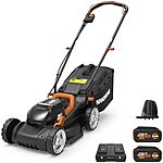 $129: WORX 40V 14&quot; Cordless Lawn Mower for Small Yards at Amazon