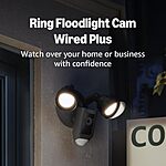 [Prime] $99.99*: Ring Floodlight Cam 1080p Wired Plus Motion Activated at Amazon