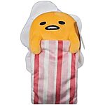 $3*: 8&quot; Hello Kitty &amp; Friends Gudetama Squishy Plush w/ Bacon Blanket at Amazon