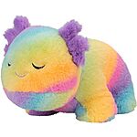 $4: Russ Rainbow Axolotl Plush - 18-Inch Salamander with Rainbow Colored Plush at Amazon