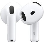 Apple AirPods 4 Wireless Earbud Headphones w/ USB-C Charging Case $85 + Free Shipping