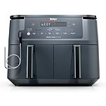 $129.99*: 10-Quart Ninja Foodi XL DualZone 6-in-1 Smart Air Fryer w/ Thermometer Probe at Amazon