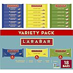 [S&amp;S, AC] $26.40: 3 × 18-Pack 1.6-Oz LÄRABAR Fruit &amp; Nut Bars (Variety Pack) ($8.80 each) at Amazon