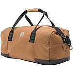 $56.24: Carhartt 55L Duffel Bag Brown at Amazon