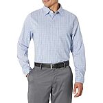 $9.95: Amazon Essentials Men's Slim Fit Long Sleeve Wrinkle Resistant Stretch Dress Shirt at Amazon