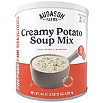 $13.99*: 44-Oz Augason Farms Creamy Potato Soup Mix Can (36-Servings) at Amazon