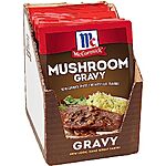 [S&amp;S] $5.70: 12-Pack 0.75-Oz McCormick Mushroom Gravy Mix at Amazon (47.5￠ each)