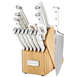 [AC] $52.87: Used - Like New: 15-Piece Cuisinart Knife Set with Block (White, C77WTR-15P) at Amazon