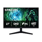 Lightning Deal: $170.95: 27″ Samsung Odyssey G5 G53F QHD Resolution Gaming Monitor, HDR10, 200Hz Refresh Rate, IPS Panel at Amazon