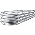 $26.98*: Land Guard 4' x 2' Galvanized Raised Garden Bed Kit at Amazon