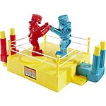 $9.99: Mattel Games Rock 'Em Sock 'Em Robots Kids Game, Red Rocker vs Blue Bomber at Amazon