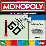 $6.99*: Monopoly: The Classic Board Game with Storage Tray and Larger Tokens at Amazon