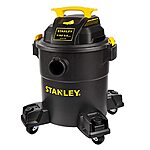 $44.99*: Stanley 6-Gallon Wet/Dry Vacuum (Black) at Amazon