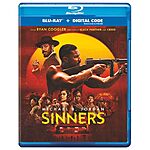 $10.95: Sinners (Blu-ray + Digital) at Amazon