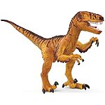 $8.39: Schleich Dinosaurs - 7&quot;, Realistic Velociraptor Dinosaur Toy at Amazon