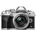 $699.99: OM SYSTEM Olympus E-M10 Mark IV Silver Micro Four Thirds System Camera at Amazon