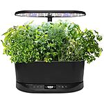 $71.98: AeroGarden Bounty Basic - Indoor Garden with LED Grow Light, Black at Amazon