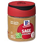 [S&amp;S] $2.55: 0.6-Oz McCormick Ground Sage at Amazon