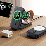 [AC] $13.99*: MrGlas Qi2 3-in-1 MagSafe Wireless Charger for iPhones at Amazon