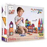 [Prime] $25.99*: 100-pc Playmags 3D Magnetic Tiles Building Blocks Set at Amazon