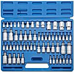 $44.63*: 60-Piece NEIKO Master Torx Bit Socket &amp; External Torx Socket Set at Amazon