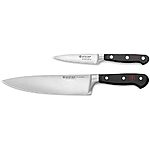 $119.98*: 2-Piece Wüsthof Classic Chef's Knife Set (3.5&quot; Paring + 8&quot; Chef Cooks Knives) at Amazon