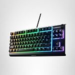 [Resale, AC] $18.79: SteelSeries Apex 3 TKL RGB Gaming Keyboard at Amazon
