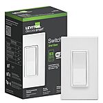[Resale, AC] $17.73: Leviton Decora Smart Switch, Wi-Fi 2nd Gen, D215S-1RW, White at Amazon