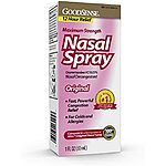1-Oz GoodSense Max Strength Nasal Decongestant Spray (Oxymetazoline HCl 0.05%) $1.05 w/ Subscribe &amp; Save