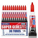 [Prime] $4.55*: 12-Count 3g Single Use Super Glue Liquid at Amazon