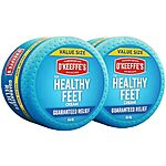 [S&amp;S, AC] $16.70*: 2-Pack 6.4-Oz O'Keeffe's for Healthy Feet Foot Cream at Amazon