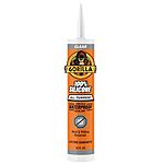 $7.48*: 10-Oz Gorilla Clear Silicone Sealant (Clear) at Amazon