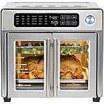 [Resale, AC] $96.23: 26-Qt Emeril Lagasse Extra Large French Door Air Fryer Toaster Oven Combo (Used - Like New) at Amazon