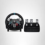 [Resale, AC] $136.49: Logitech G 29 Driving Force Racing Wheel and Floor Pedals (Used - Like New) at Amazon