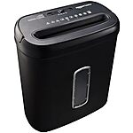[Resale, AC] $22.73: Amazon Basics 8-Sheet Cross Cut Paper Shredder and Credit Card Shredder - Black (Used - Like New) at Amazon