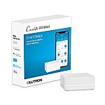 [Resale, AC] $50.02: Lutron Caseta Smart Lighting Smart Hub for Light Bulbs and Fans, L-BDG2-WH, White (Used - Like New) at Amazon