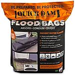 [Prime] $20.74*: 6-Pack 1' x 2' Quick Dam Water Activated Flood Bags at Amazon
