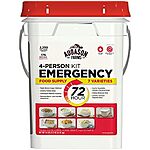 $43.40: 14.5-Lbs Augason Farms 72-Hour 4-Person Emergency Food Supply Bucket at Amazon