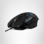 [Resale, AC] $25.91: Logitech G502 HERO Wired Gaming Mouse w/ RGB Lighting (Black) (Used - Like New) at Amazon