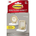 [AC] $16.94*: 2 × 2-Count 4&quot; Command Display Ledges (White) ($8.47 each) at Amazon