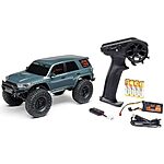 $119.99: Axial RC Truck 1/24 SCX24 Toyota 4Runner 4X4 RTR Brushed Rock Crawler, RTR (Battery and Charger Included) Gray, AXI-2035T2 at Amazon