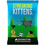 $2.50: Exploding Kittens LLC Streaking Kittens Expansion Pack at Amazon
