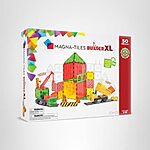 $34.99: 50-Piece MAGNA-TILES Builder XL Magnetic Construction Set at Amazon