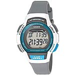 $17.97: Casio Women's LWS- 1000H- 1AVCF Runner Series Digital Display Quartz Black/Green Watch at Amazon