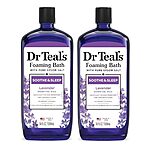 [S&amp;S] $8.38*: 2-Pack 34-Oz Dr Teal's Foaming Bath with Pure Epsom Salt (Lavender) at Amazon ($4.19 each)